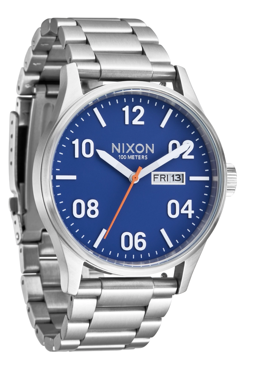 Sentry Stainless Steel - Silver / Cobalt
