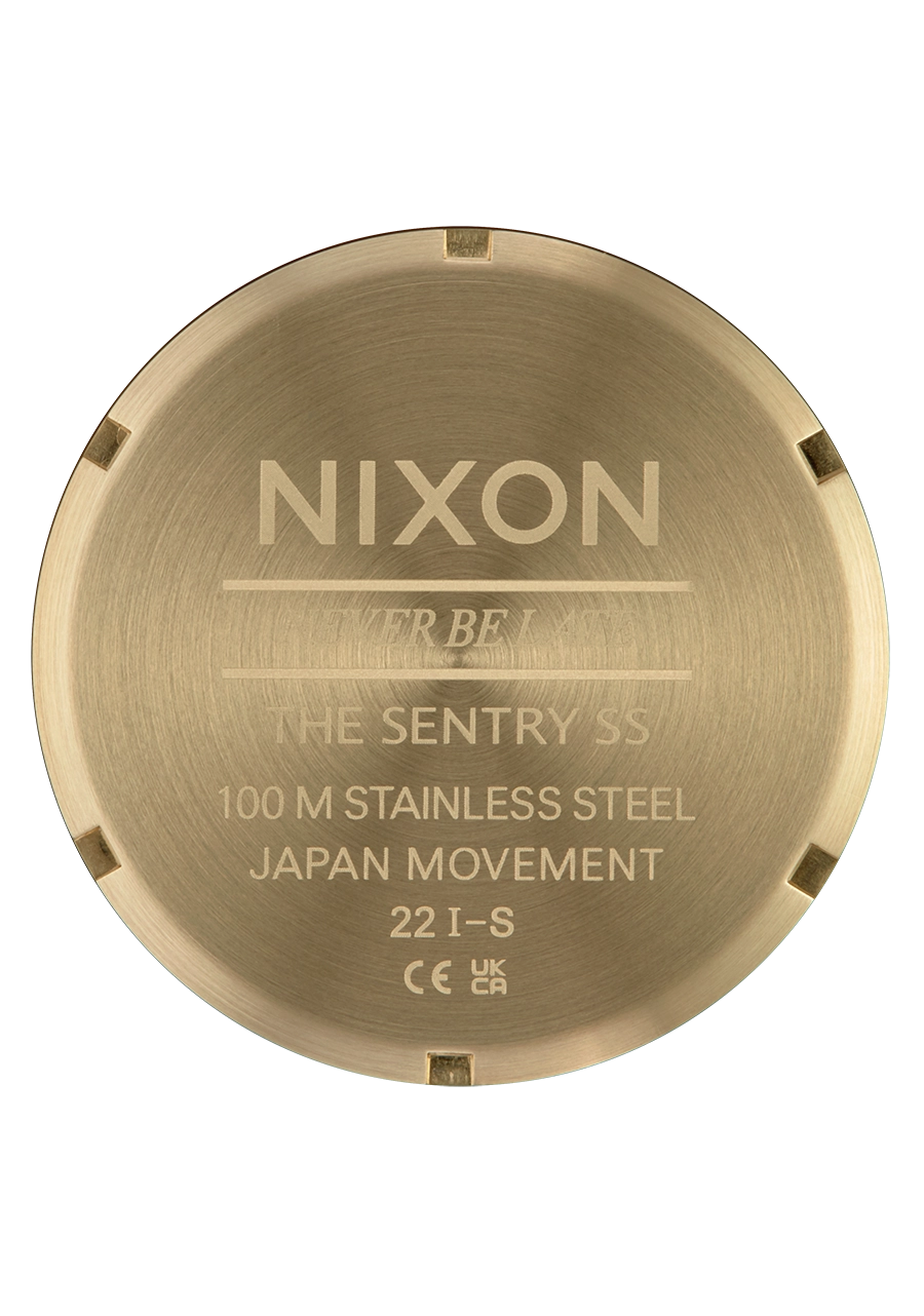 Sentry Stainless Steel - Yellow Gold / Black