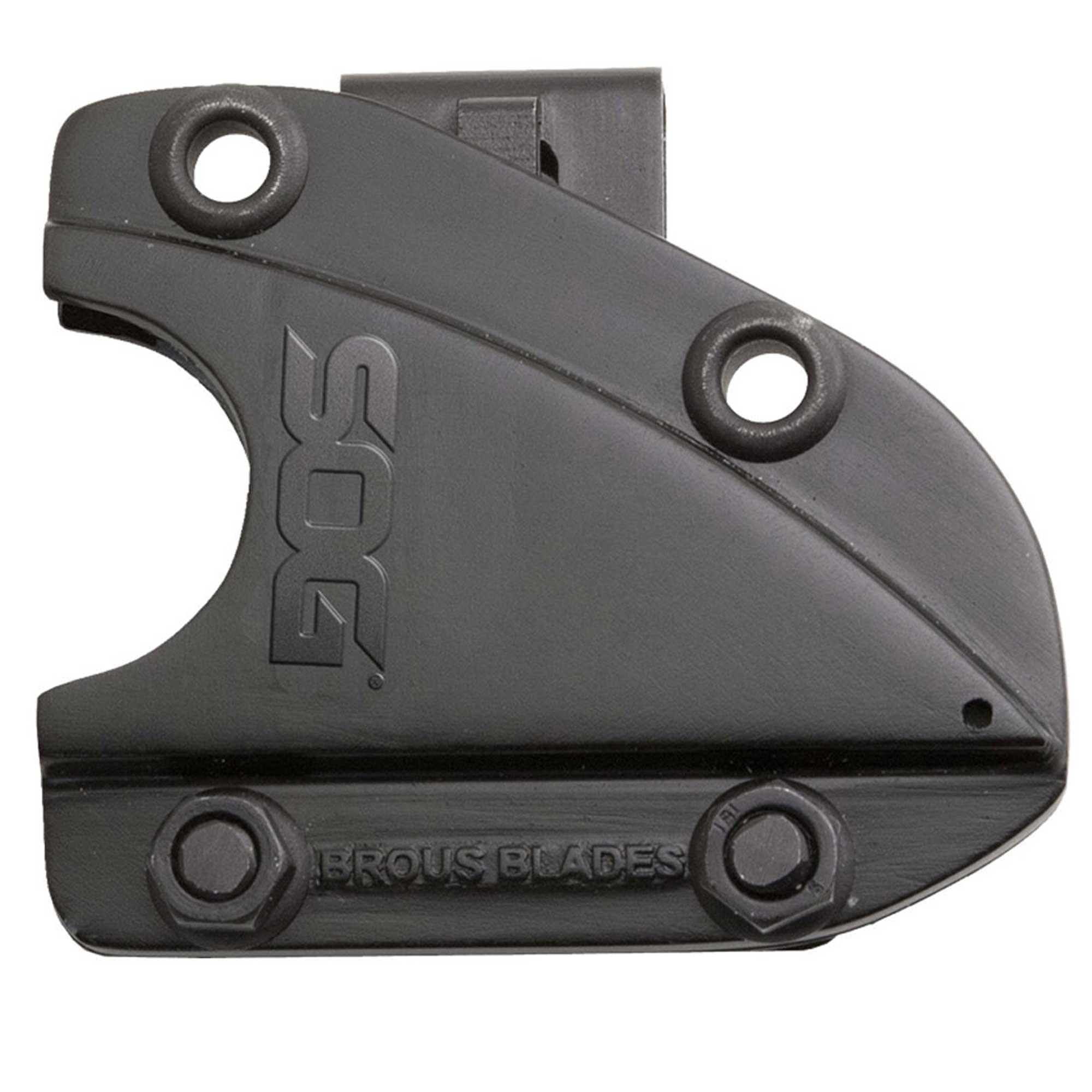 SOG Neck Knife - Snarl Straight Sheepsfoot Satin Stainless Steel Blade | JB01K-CP