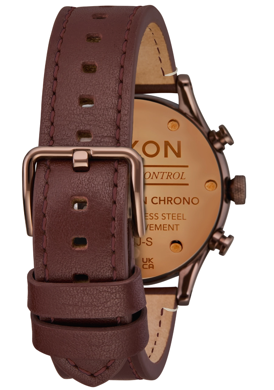 Station Chrono Leather - Chocolate / Cappuccino / Brown