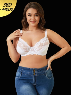 Summer Women's U-Back Lace Breathable Bra