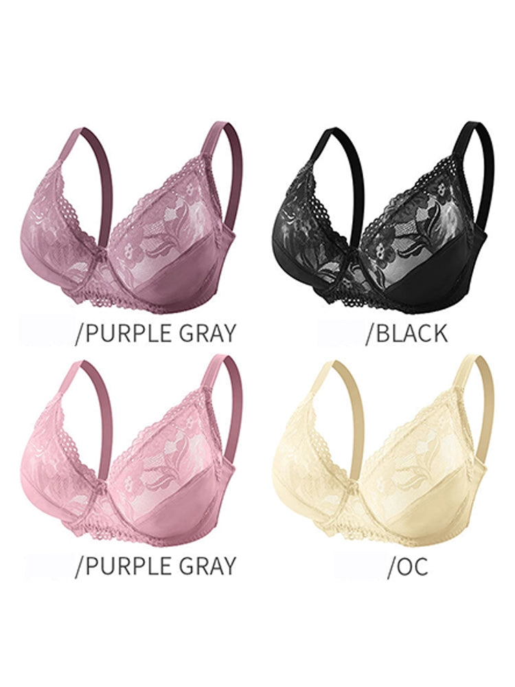 Summer Women's U-Back Lace Breathable Bra