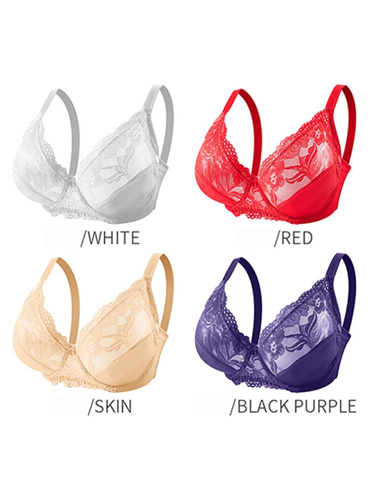 Summer Women's U-Back Lace Breathable Bra