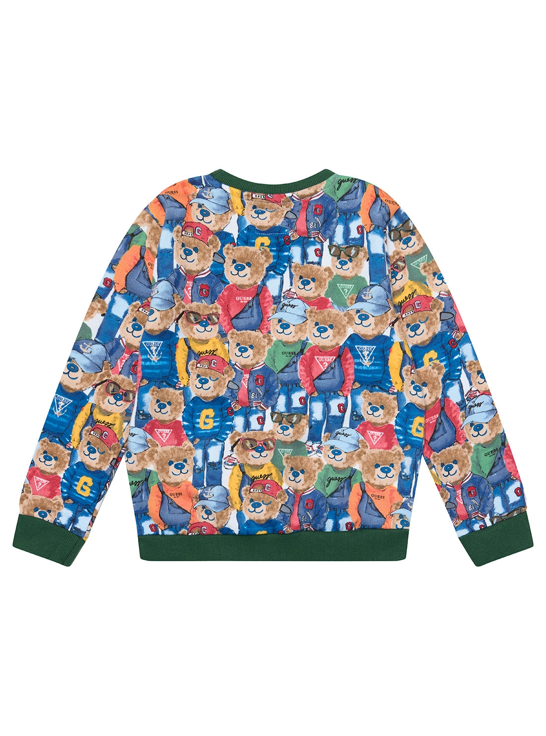 Teddy Bear Logo Long Sleeve Active Top (2-7)
