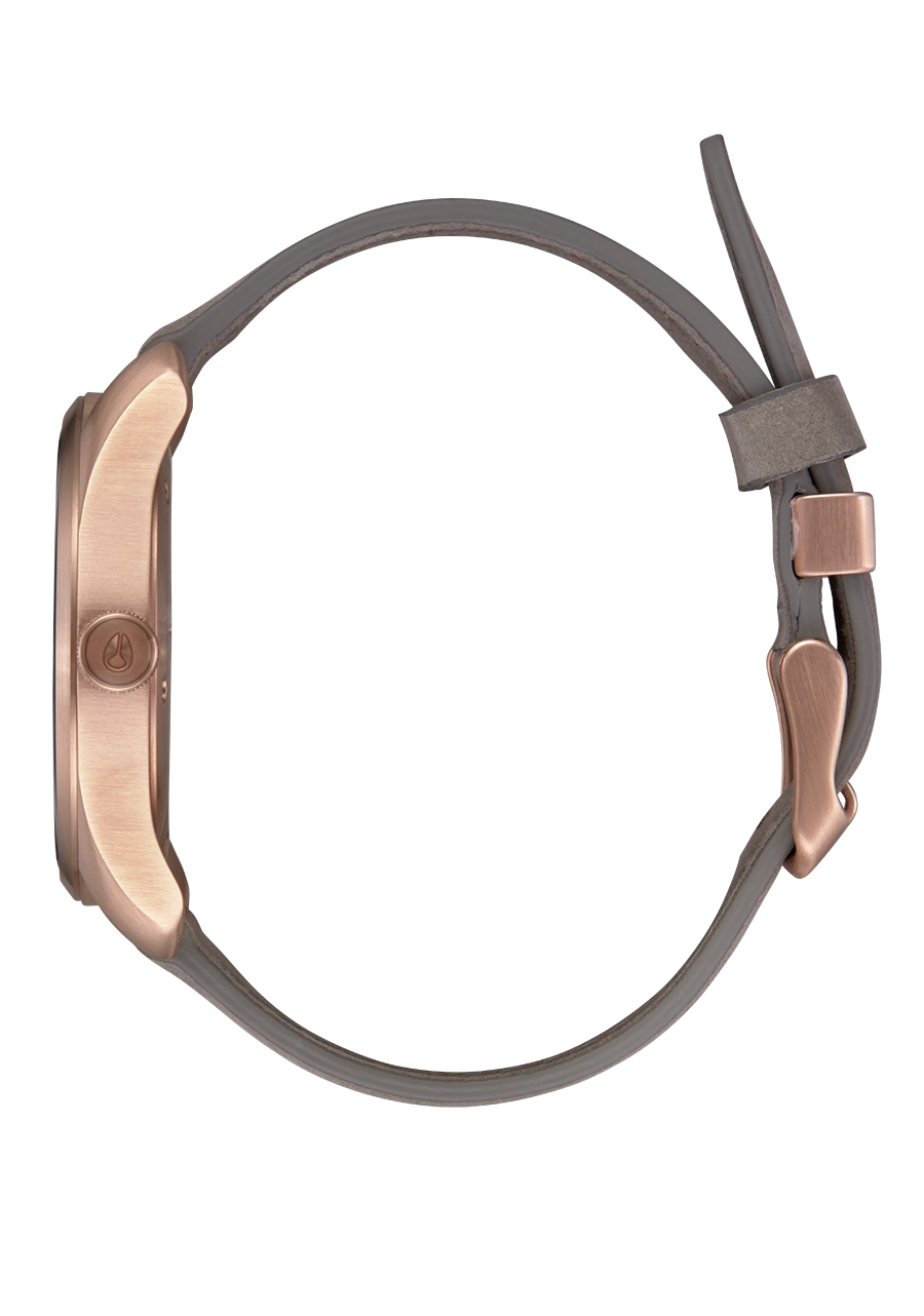 Thalia Leather - Gray Sunray / Rose Gold / Gray