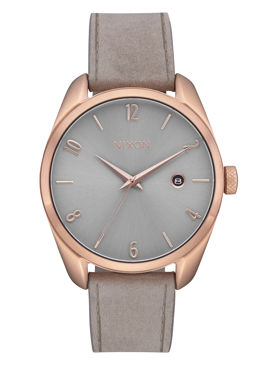 Thalia Leather - Gray Sunray / Rose Gold / Gray