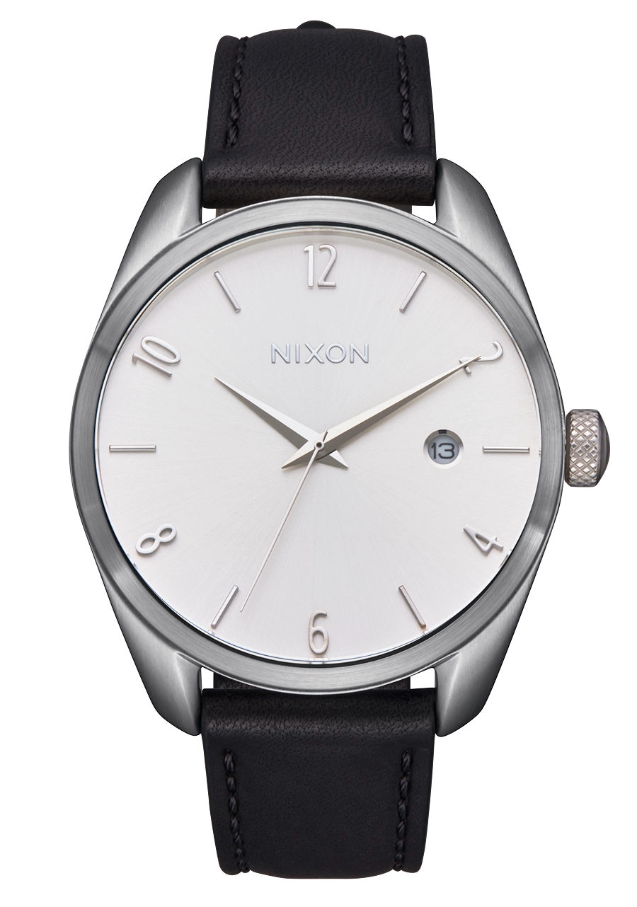 Thalia Leather - Silver / Black