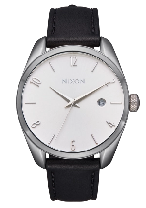 Thalia Leather - Silver / Black