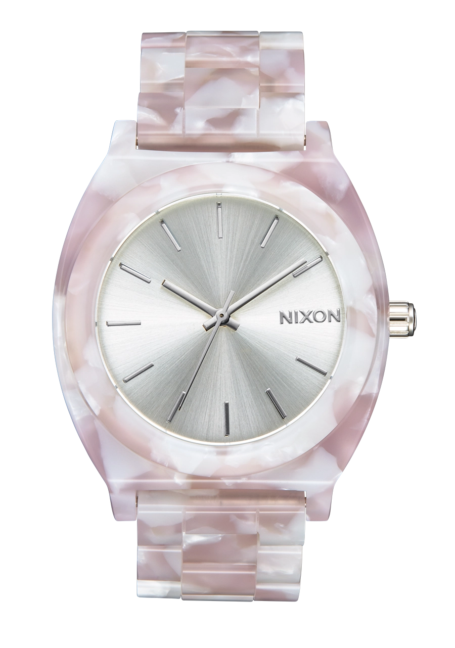 Time Teller Acetate - Pink / Silver