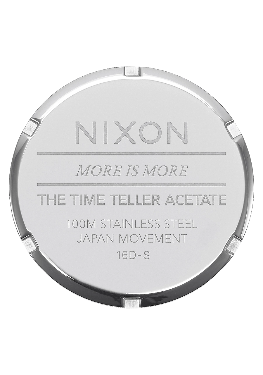 Time Teller Acetate - Pink / Silver