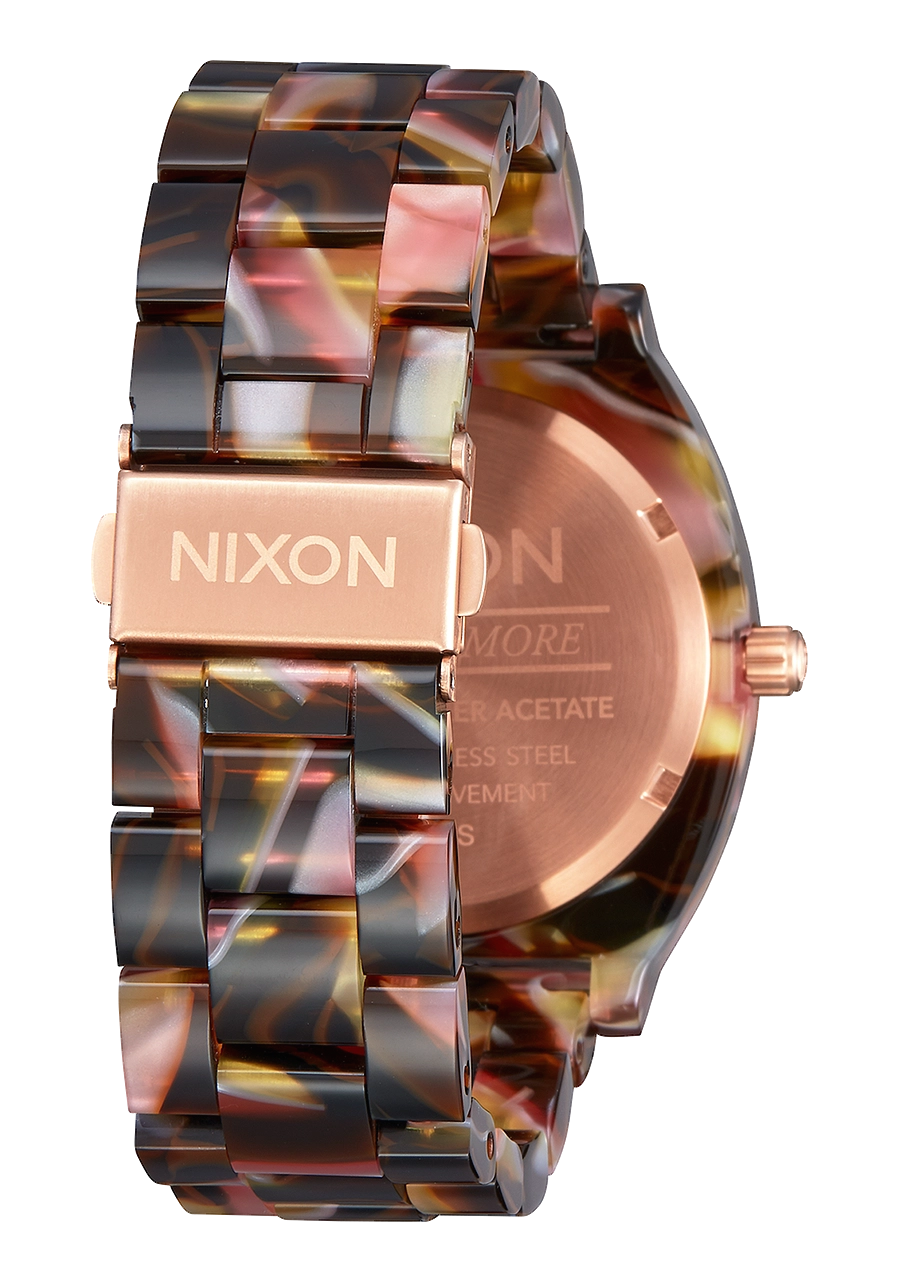 Time Teller Acetate - Rose Gold / Pink Tortoise