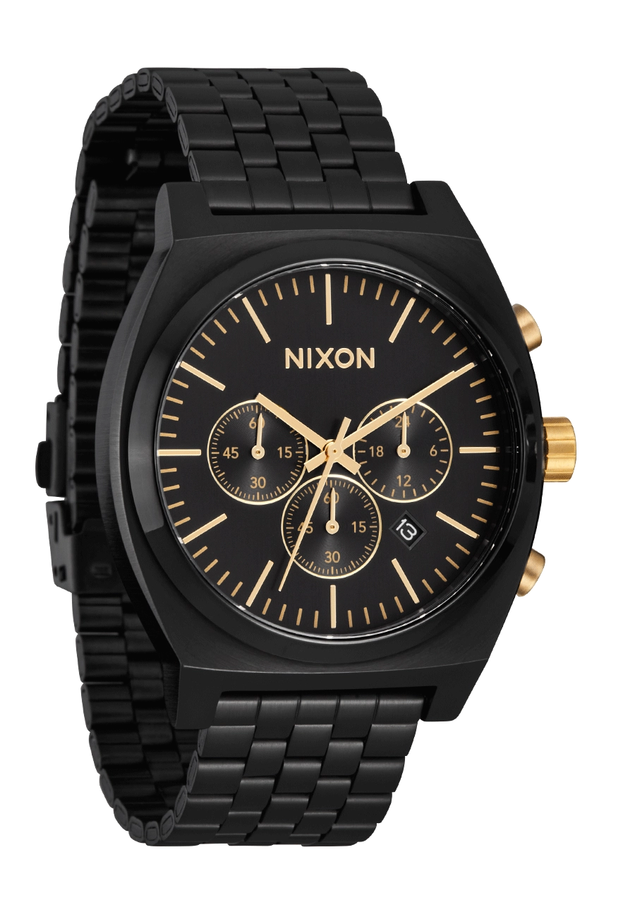 Time Teller Chrono - Black / Black / Gold