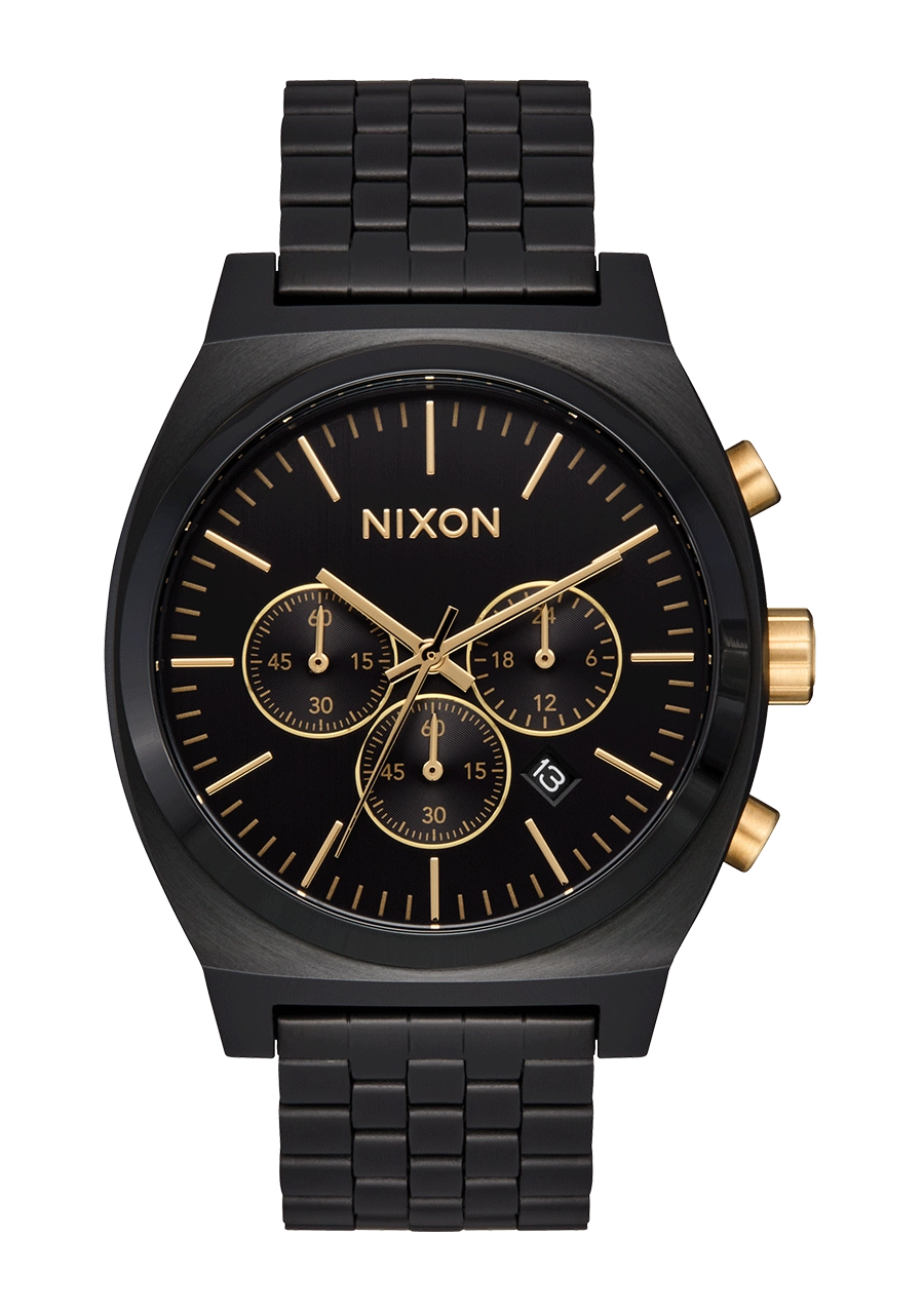 Time Teller Chrono - Black / Black / Gold