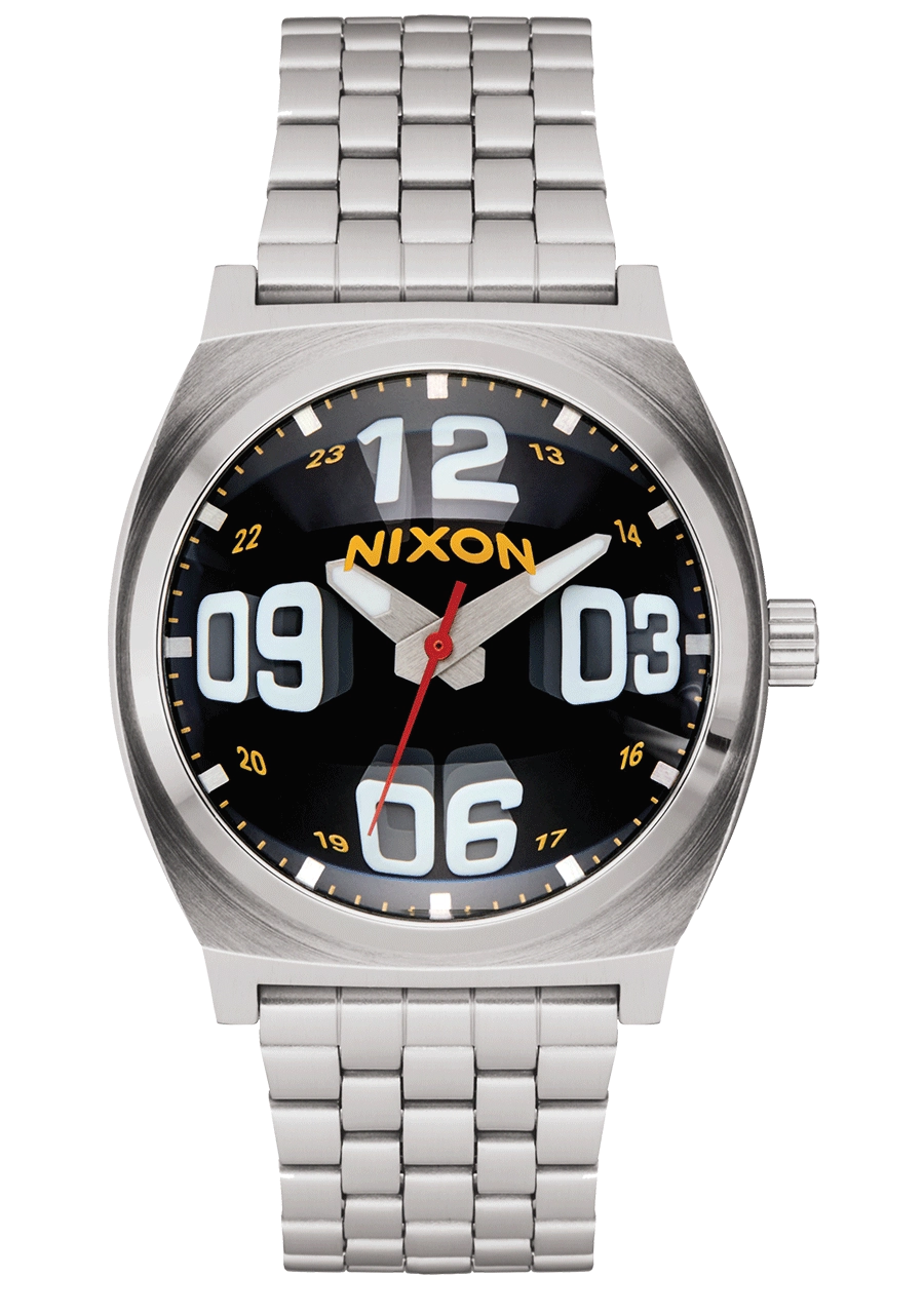 Time Teller - Fisheye / Silver / Black