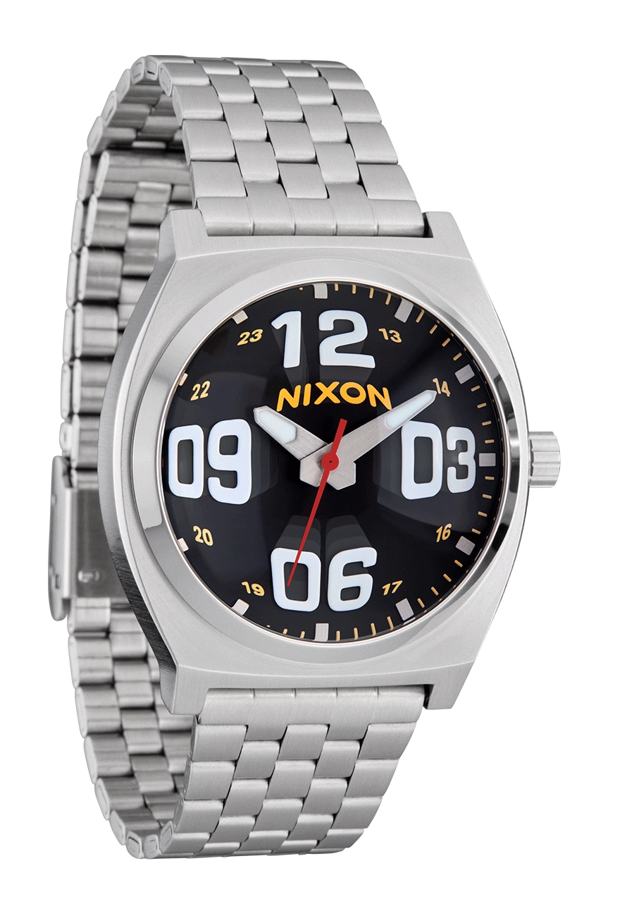 Time Teller - Fisheye / Silver / Black
