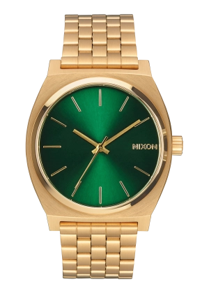 Time Teller - Gold / Green Sunray