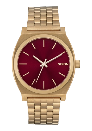 Time Teller - Gold / Oxblood Sunray