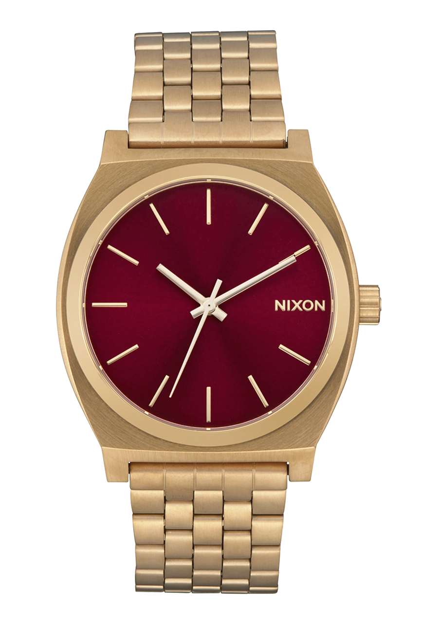 Time Teller - Gold / Oxblood Sunray