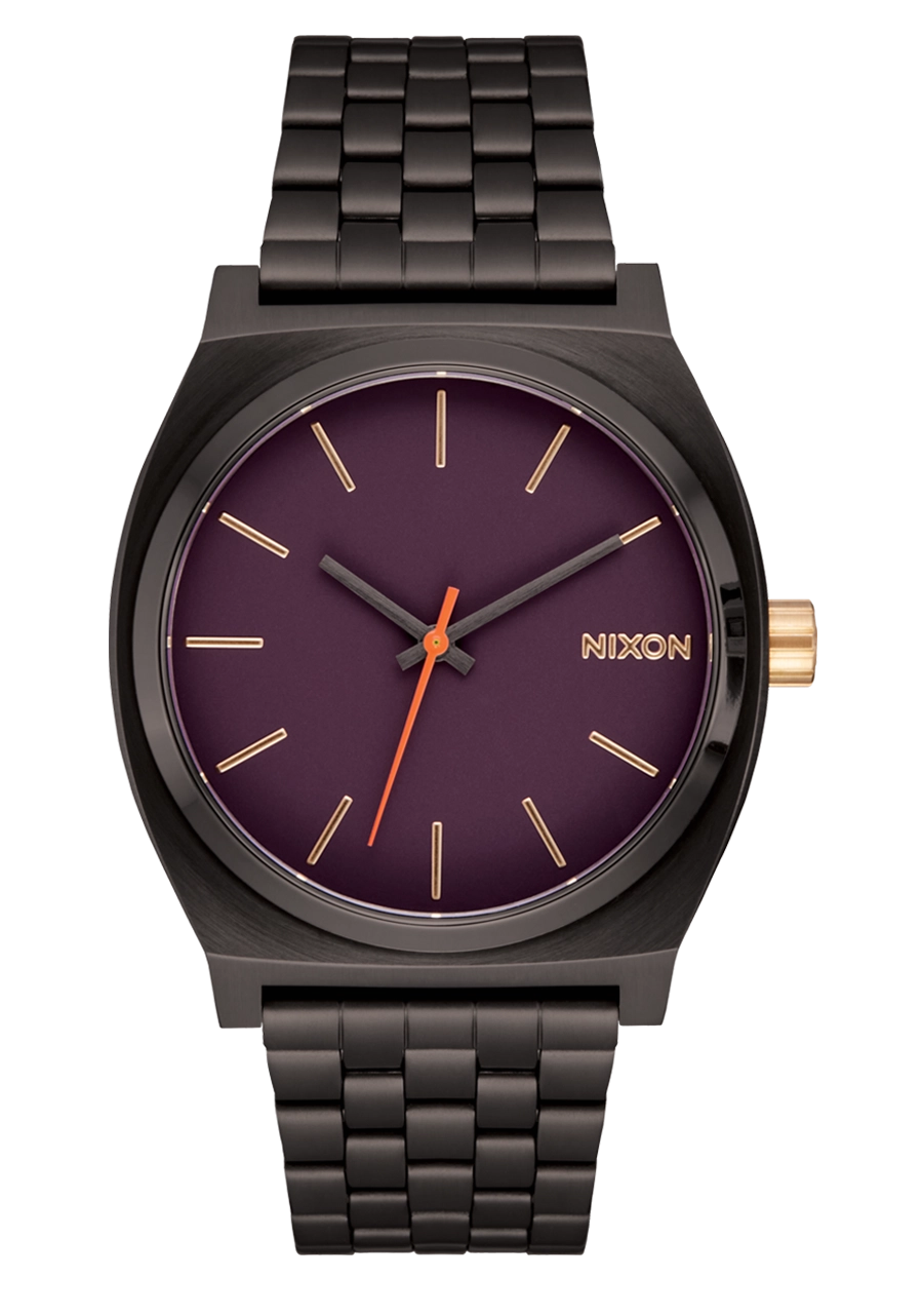 Time Teller - Gunmetal / Blackberry / Gold