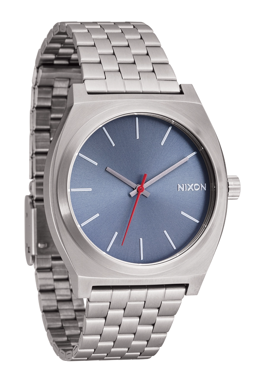 Time Teller - Light Gunmetal / Dusty Blue