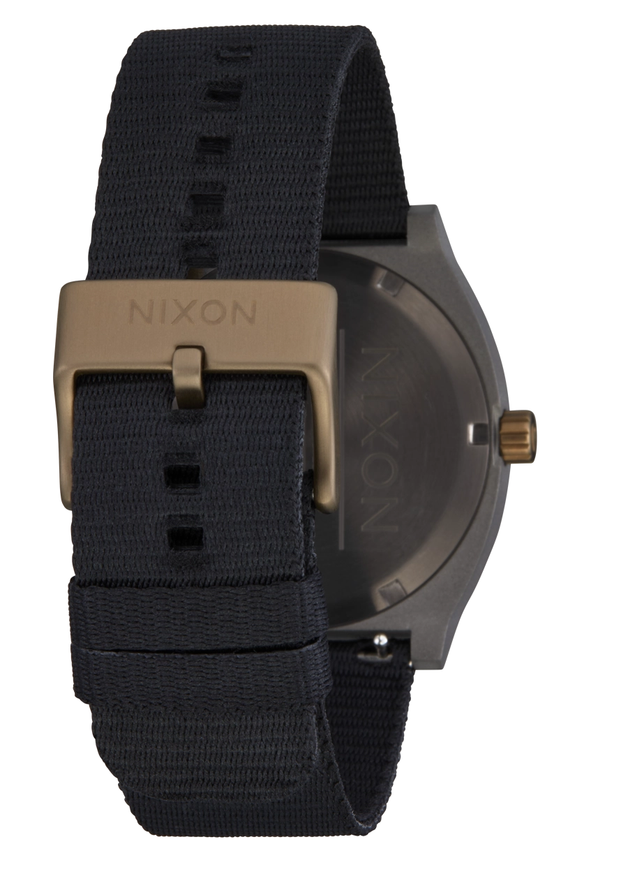 Time Teller Nylon - Dark Gray / Pumice / Black
