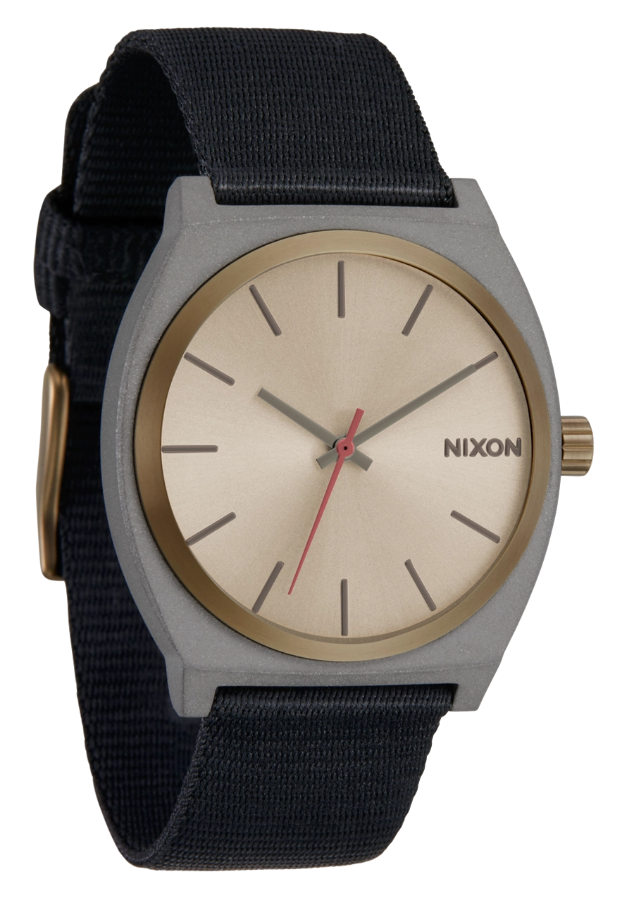 Time Teller Nylon - Dark Gray / Pumice / Black