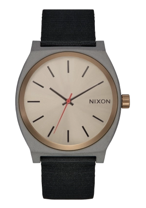 Time Teller Nylon - Dark Gray / Pumice / Black