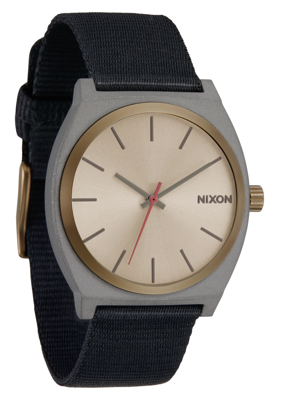 Time Teller Nylon - Dark Gray / Pumice / Black