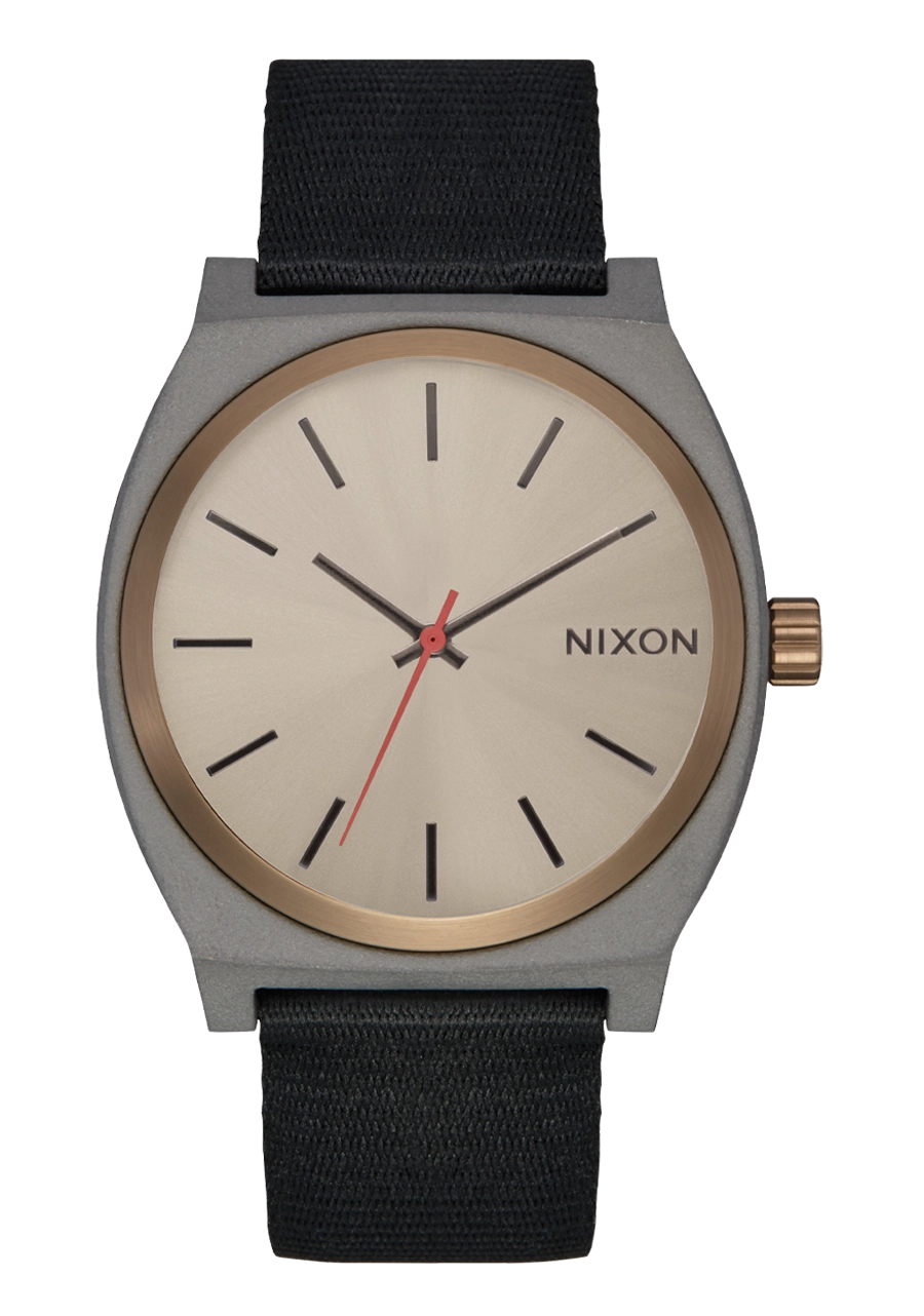 Time Teller Nylon - Dark Gray / Pumice / Black