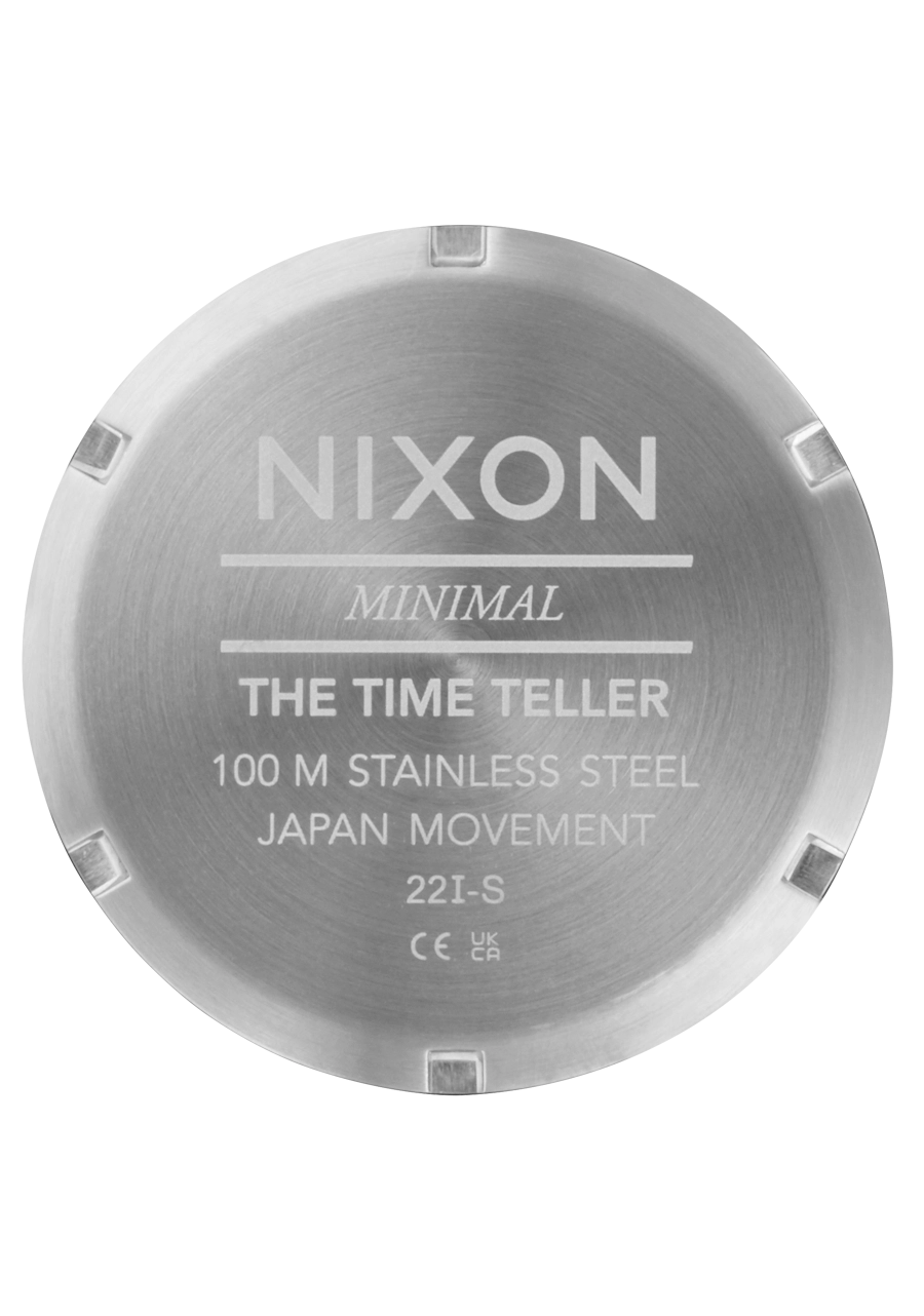 Time Teller - Silver / Mandarin