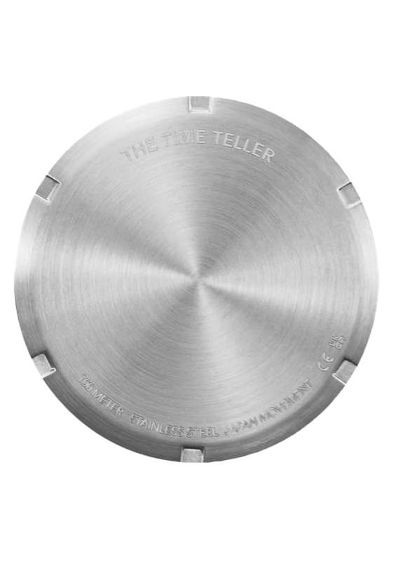 Time Teller - Silver / Mandarin