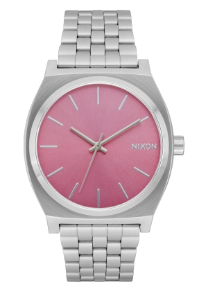 Time Teller - Silver / Pink