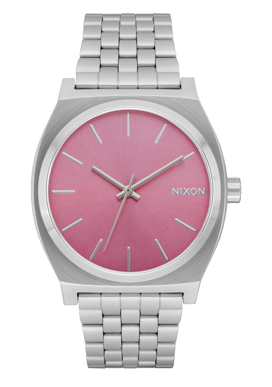 Time Teller - Silver / Pink