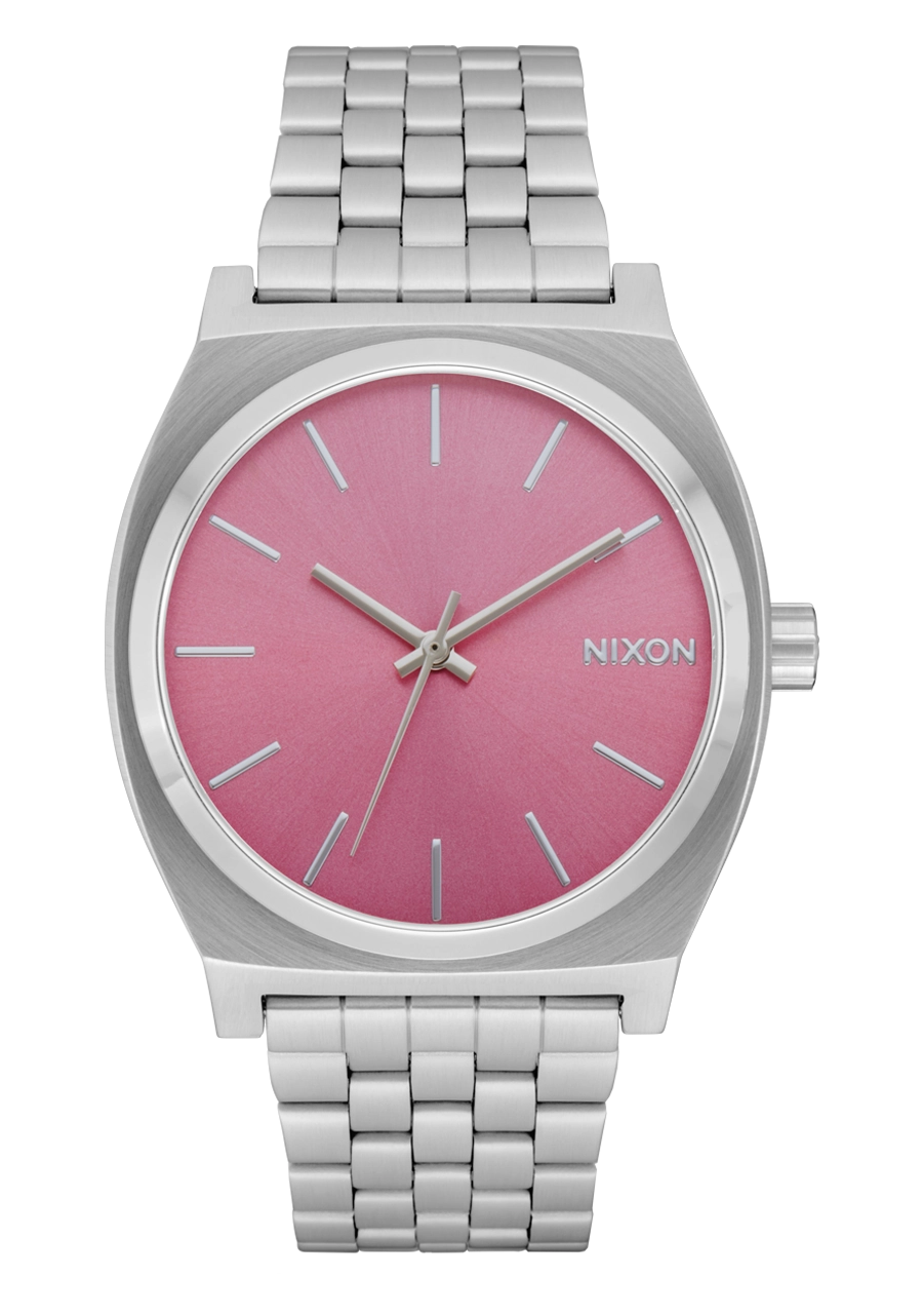 Time Teller - Silver / Pink