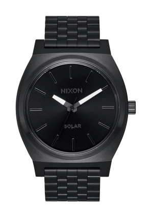 Time Teller Solar - All Black / White