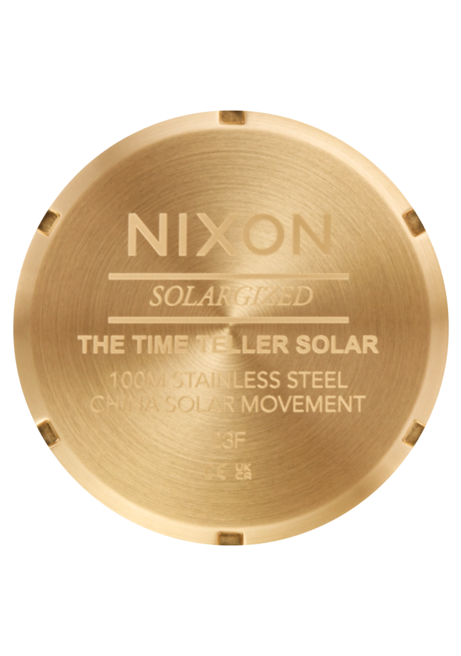 Time Teller Solar - All Gold / Black