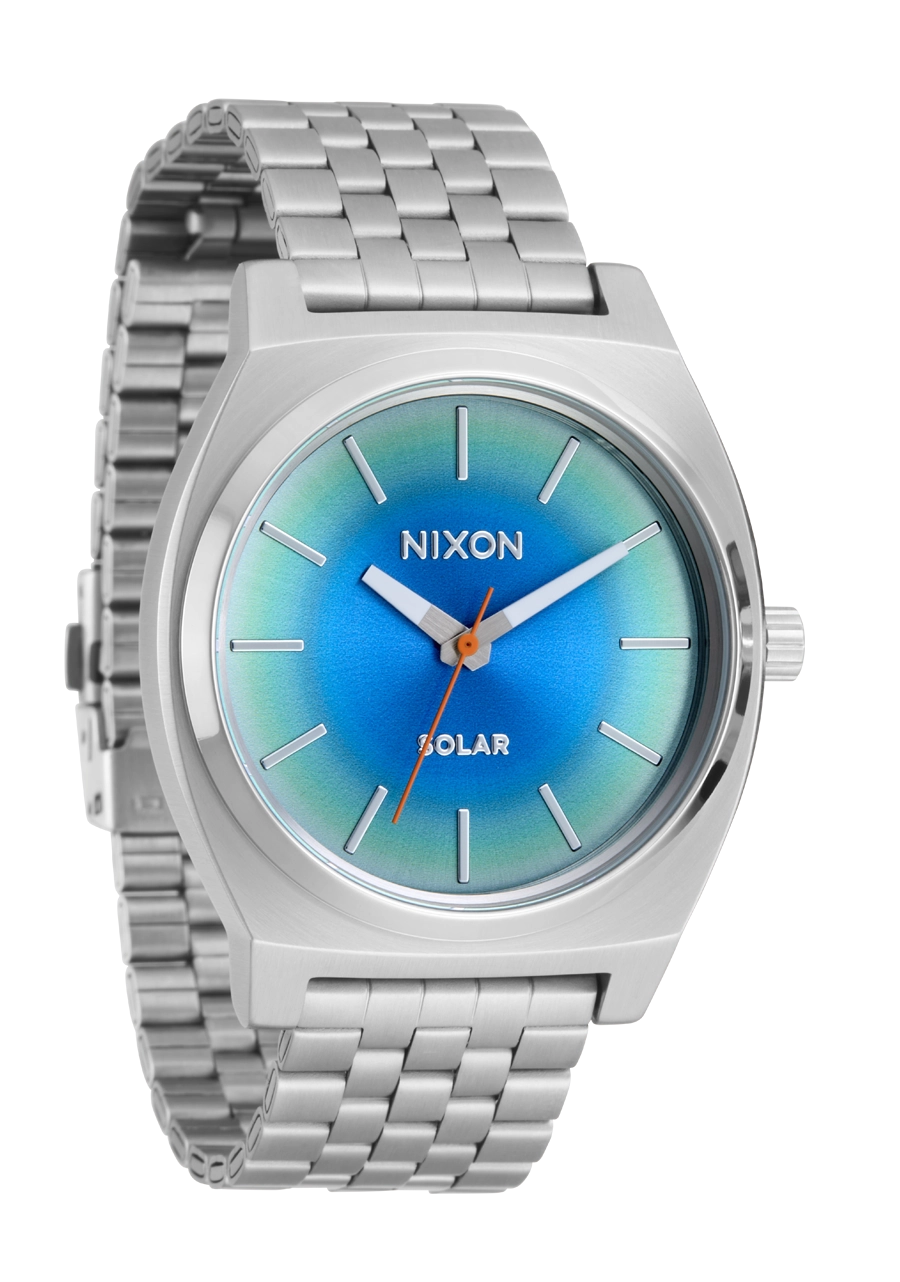 Time Teller Solar - Silver / Rainbow