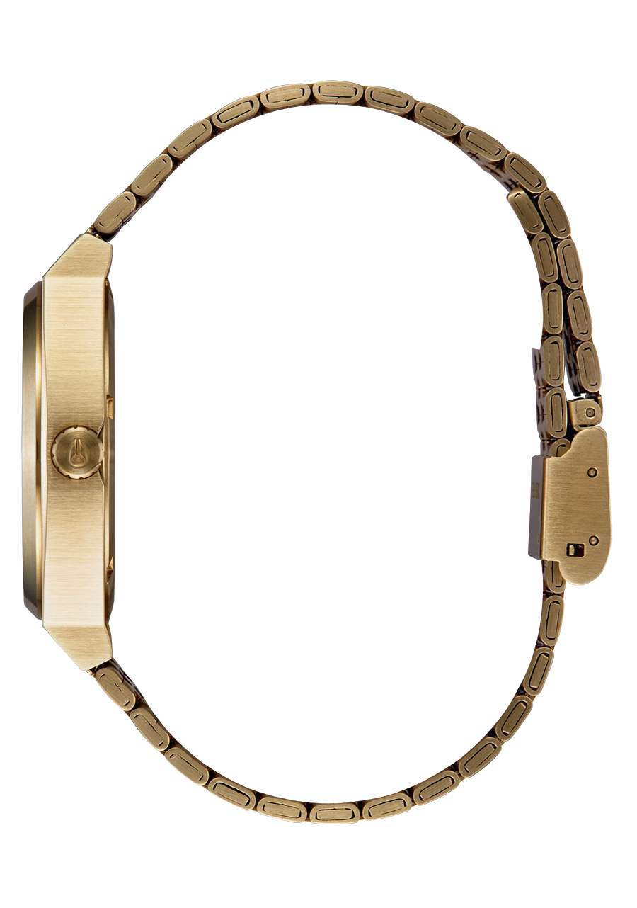 Time Teller - Yellow Gold / Black / Red