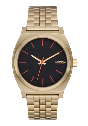 Time Teller - Yellow Gold / Black / Red