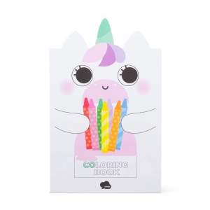 Unicorn A4 Colouring Book | Cute Kids Stationery | Stickers