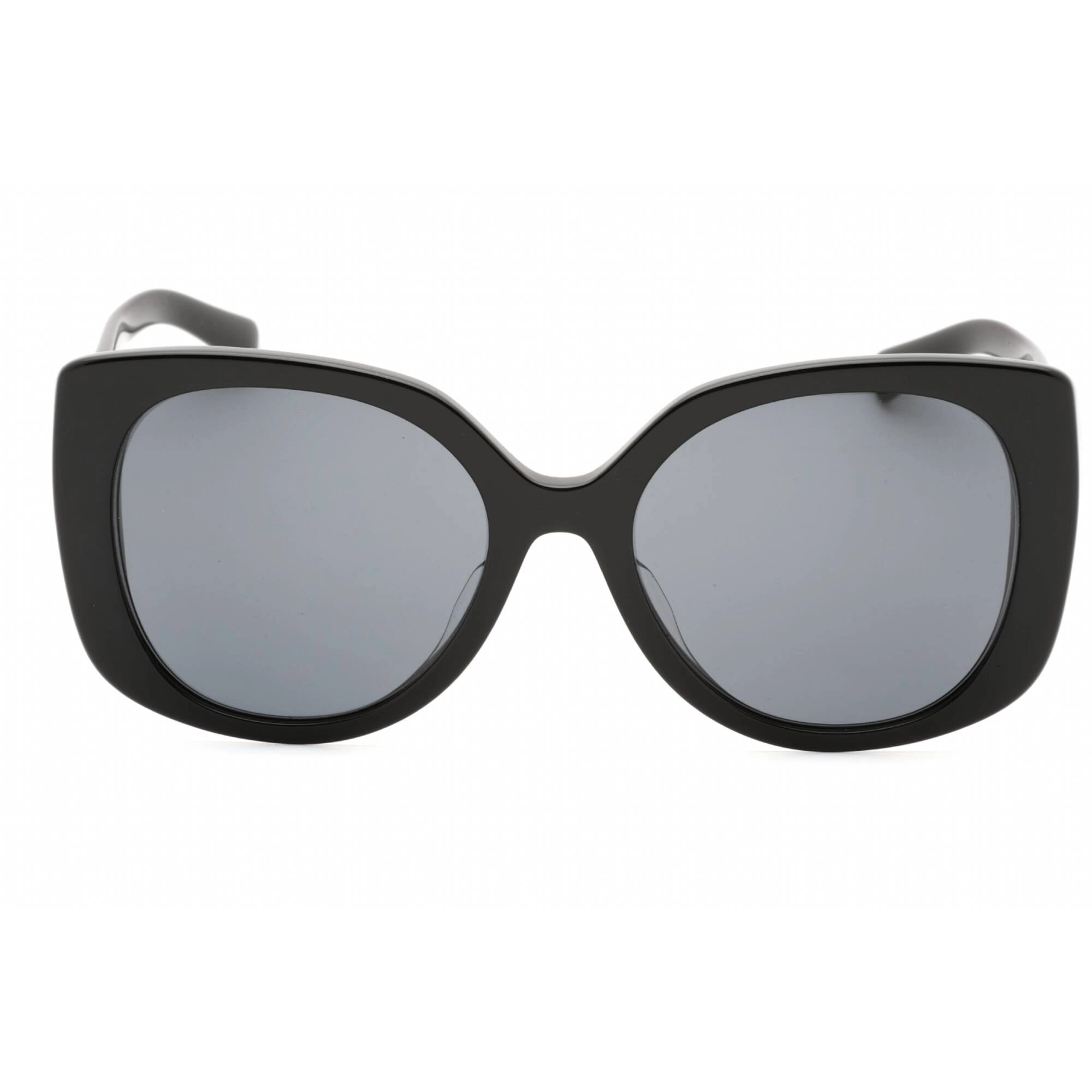 Versace Women's Sunglasses - Black Cat Eye Frame Dark Grey Lens | 0VE4387F GB1/87