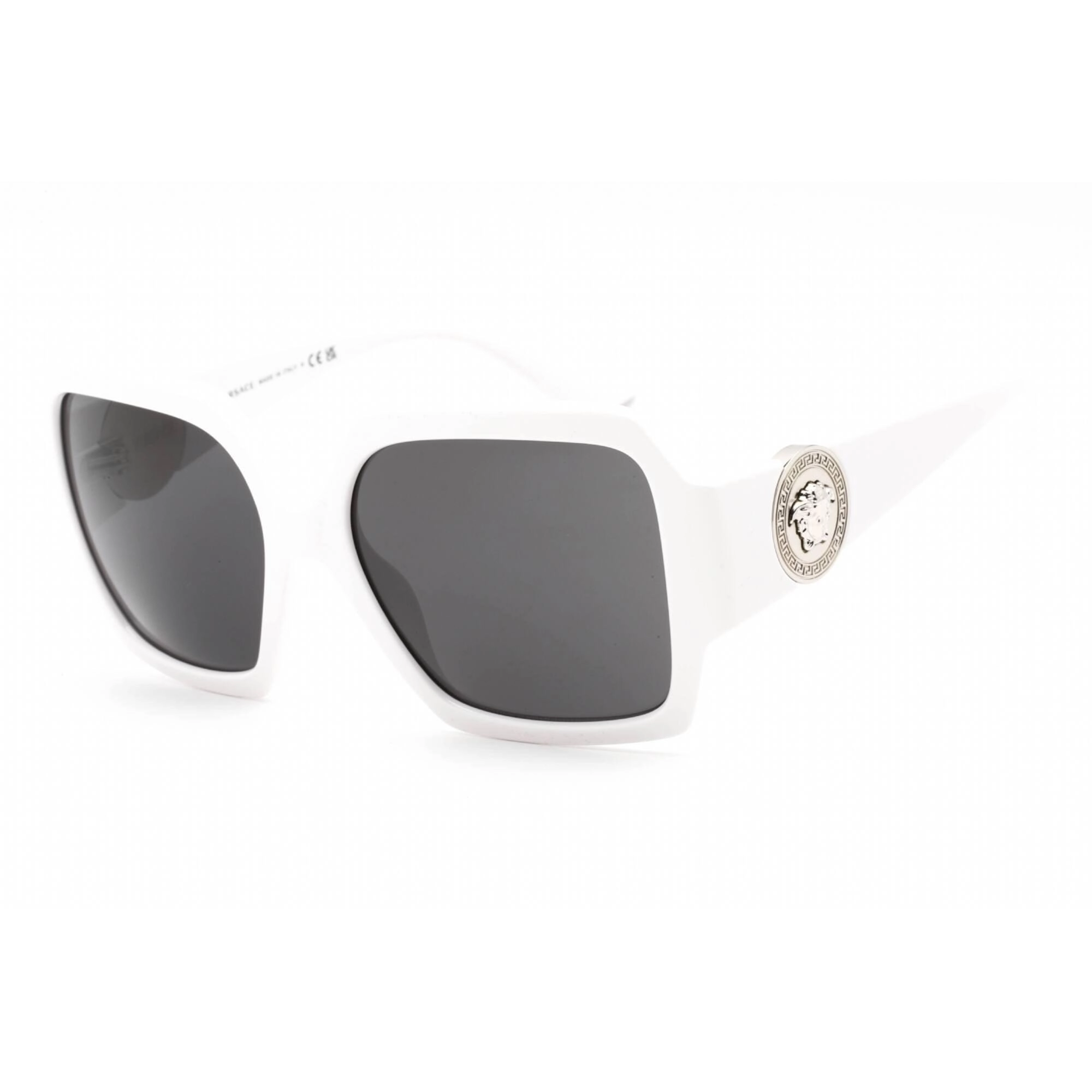 Versace Women's Sunglasses - Full Rim White Plastic Square Frame | 0VE4453 314/87