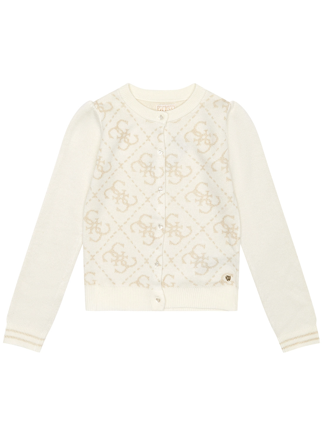 White Long Sleeves Cardigan (2-7)