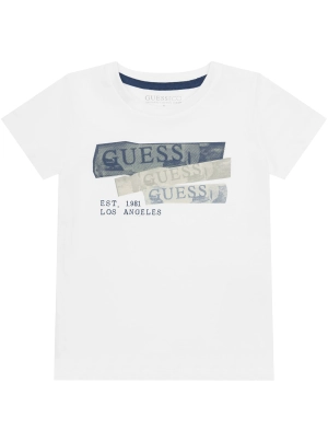 White Short Sleeve T-Shirt (2-7)