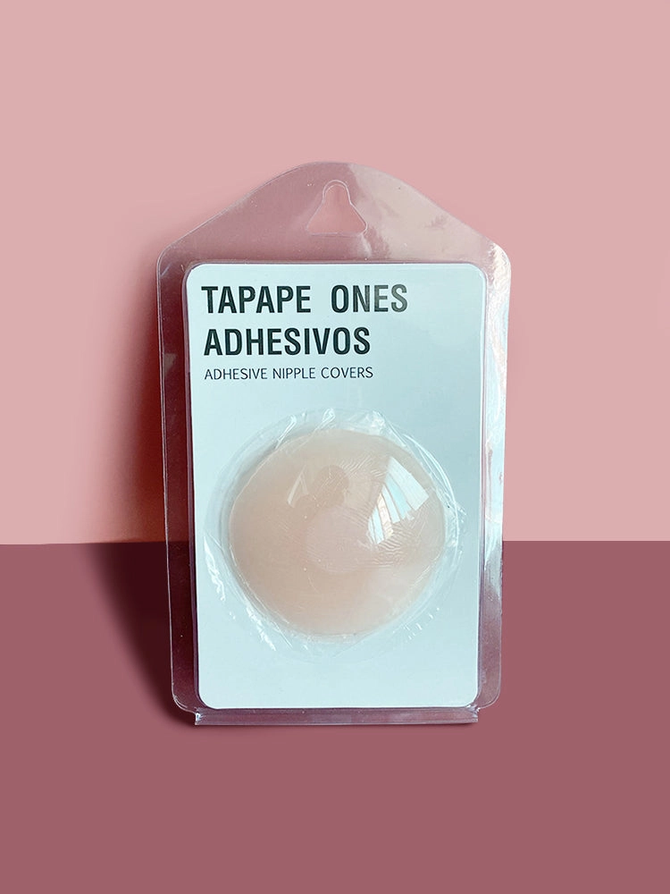 Women's Invisible Silicone Nipple Pasties with Travel Case